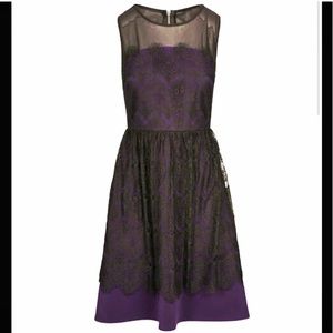 NWT Ricki’s Illusion Neck Lace Dress